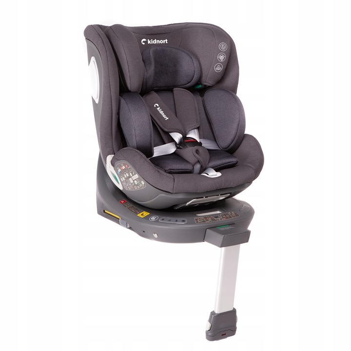 Autosedačka Orn ISOFIX stabilizační noha, I-Size, otočná 360