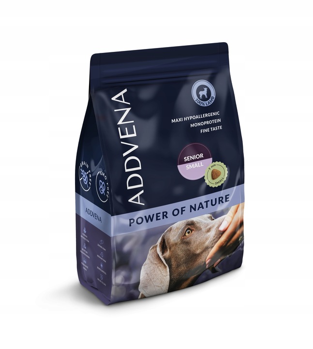 ADDVENA POWER OF NATURE krmivo pro starší psy malých plemen 10 kg