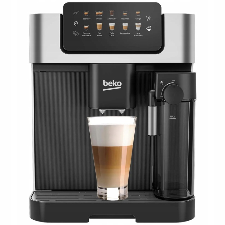 Automatický automatický kávovar Beko CaffeExperto CEG7304X 1350 W černý