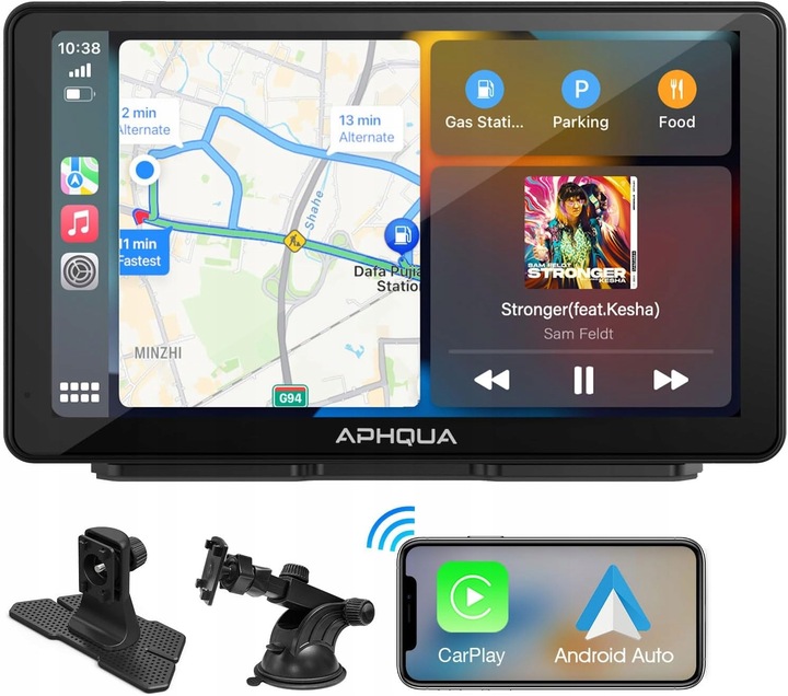 Autorádio APHQUA A3 2-DIN