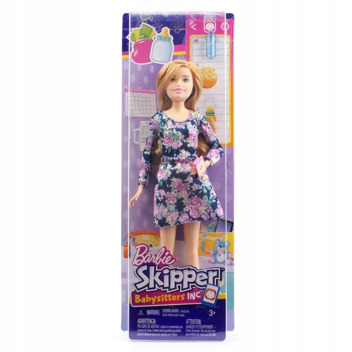 Barbie Skipper Chůva s příslušenstvím FHY89/FHY90