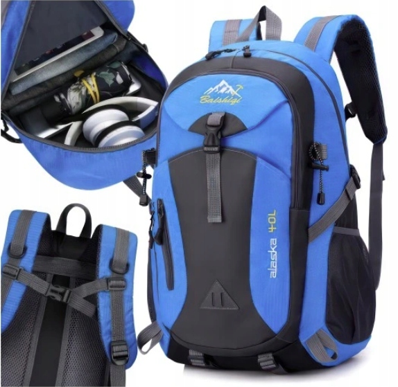 Batoh trekingový batoh pro sportovní turistiku, lehký, voděodolný, 40 l na výlety nejlevnější