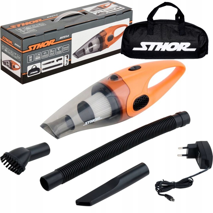 Bezdrátový vysavač do auta Sthor 82954