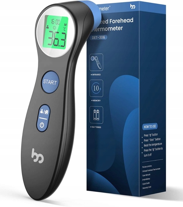 BEZKONTAKTNÍ TEPLOMĚR DET-306 VÝPRODEJ