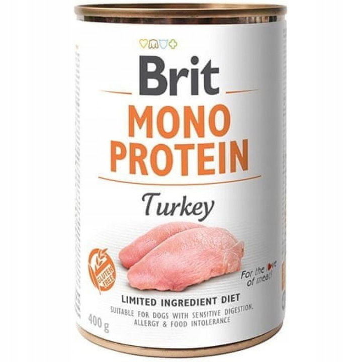 BRIT MONO PROTEIN KRMIVO PRO PSY S KRŮTÍM MASEM 400 G