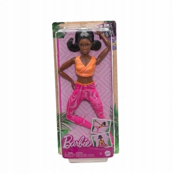 BARBIE. PANENKA VYROBENÁ Z ČERNÝCH VLASŮ