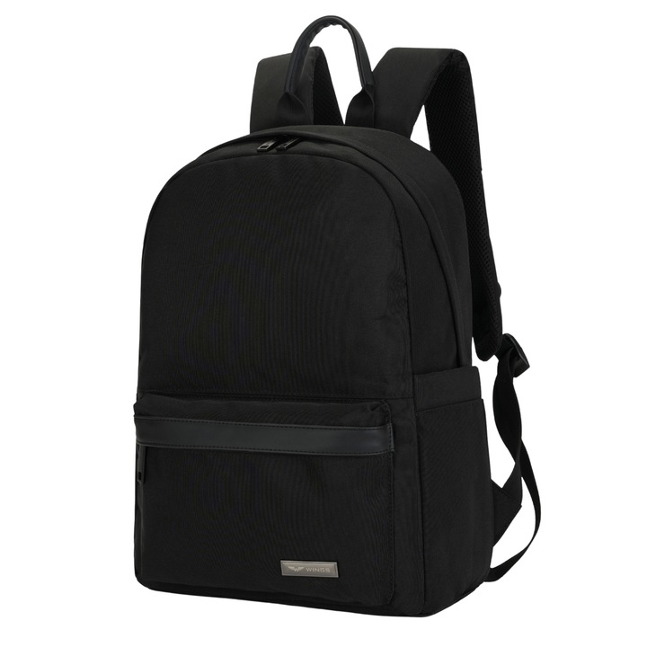 Batoh turistický příruční zavazadlo Ryanair Wizzair černý 20L školní WINGS