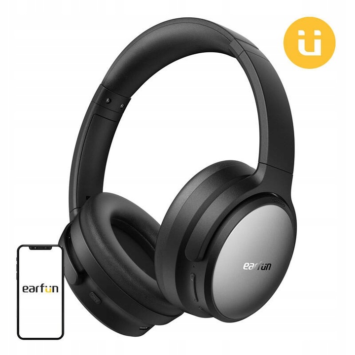 Bezdrátová sluchátka kolem uší Earfun Tune Pro