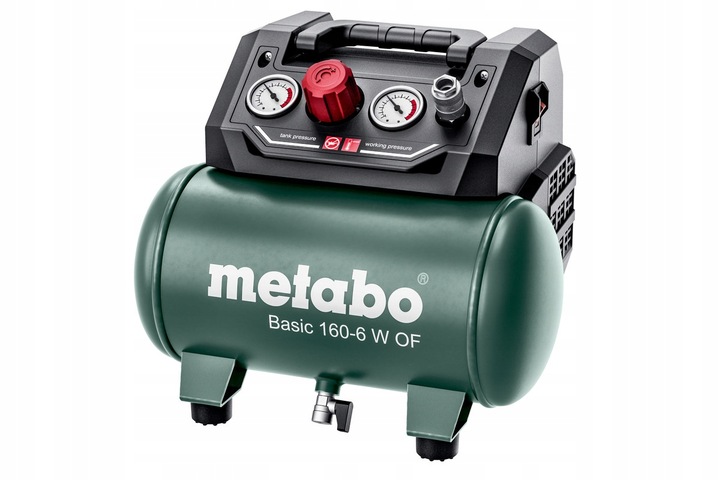 Bezolejový kompresor Metabo 601501000 6 l, 8 bar
