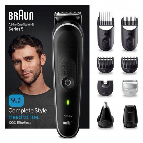 BRAUN STŘÍHACÍ STROJEK NA VLASY MGK5410 AKCE