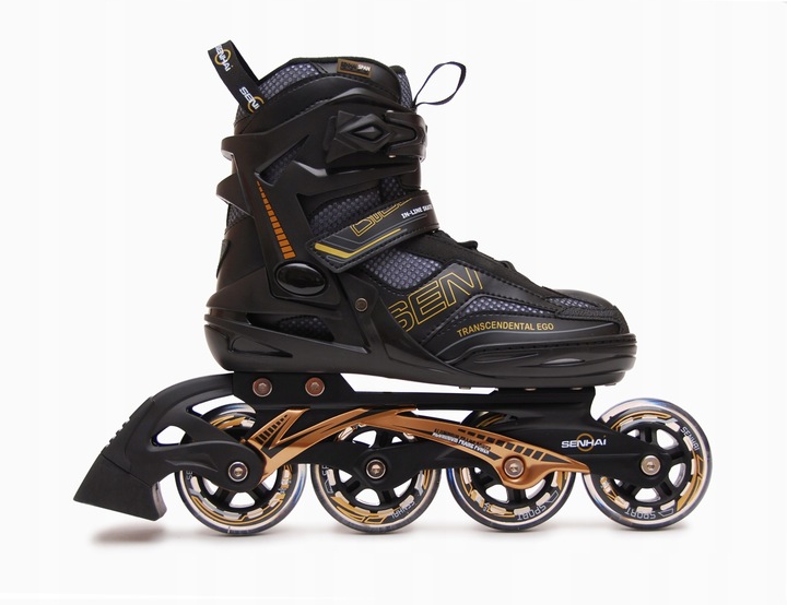 Brusle 2v1 hliníkové vel 38 Kola PU 80 mm ABEC7