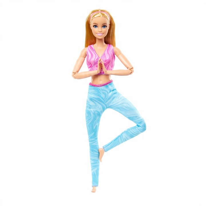 Barbie. HRH27 Vyrobeno pro pohyb. 22 pohybů. Blondýnka Barbie hračka
