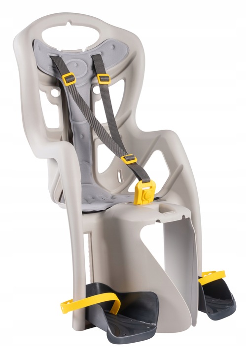 BELLELLI PEPE Dětská sedačka, zadní nosič, hedvábně šedá nejlevnější