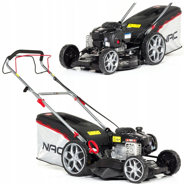 BENZÍNOVÁ SEKAČKA S POHONEM NAC LS46-500E-HSSJR 46 CM MOTOR BRIGGS 140 CM3