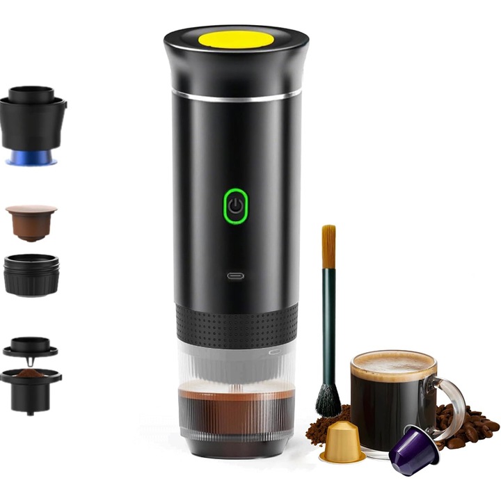 Bezdrátový automatický kávovar Wacaco Nanopresso 0 Šedý