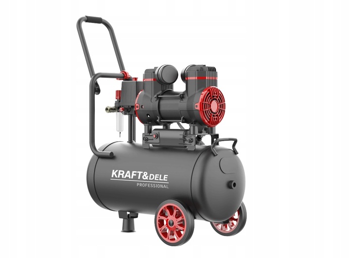Bezolejový kompresor Kraft&Dele KD1390 24 l, 8 bar