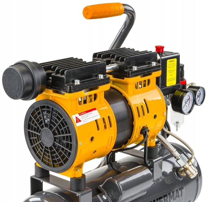 Bezolejový kompresor Powermat PM-KBO-6T 6 l 8 bar