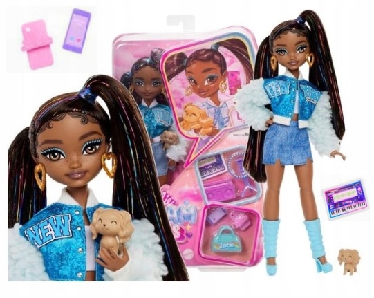 Barbie Dream Besties Brooklyn Panenka a doplňky Sada Hračka 4+ HYC22 SLEVA