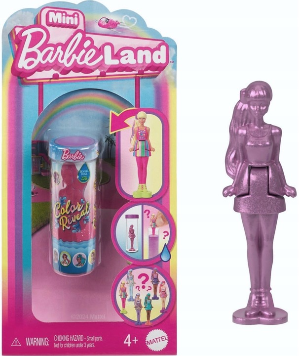 BARBIE MINI BARBIELAND COLOR REVEAL SBĚRATELSKÁ FIGURKA PŘEKVAPENÍ