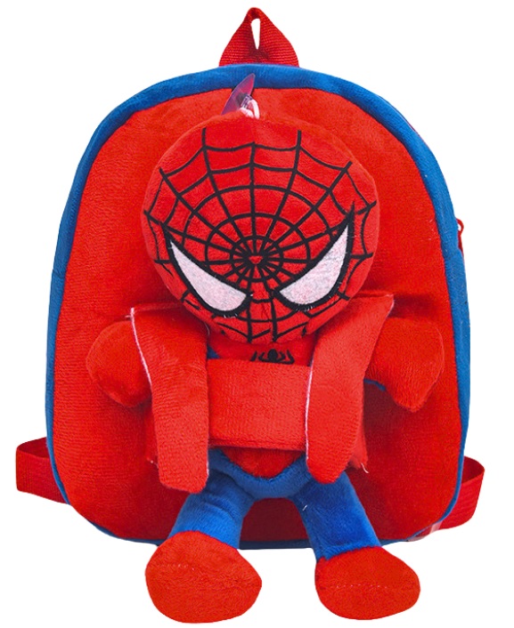 BATOH BATOH Spiderman PRO PŘEDŠKOLNÍ DĚTI S MASKOTEM