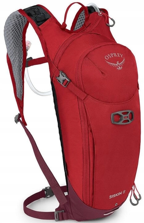 Batoh na kolo OSPREY Siskin 8 L ULTIMATE RED + Bublifuk 2,5L