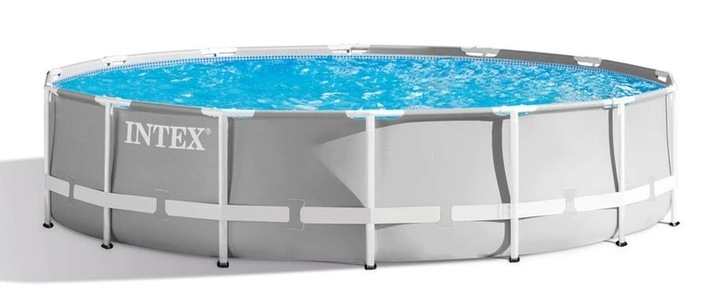 Bazén rámový kulatý Intex 427 x 427 cm Bazény LEVNĚ