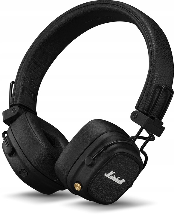 Bezdrátová sluchátka do uší Marshall Major V Bluetooth, černá