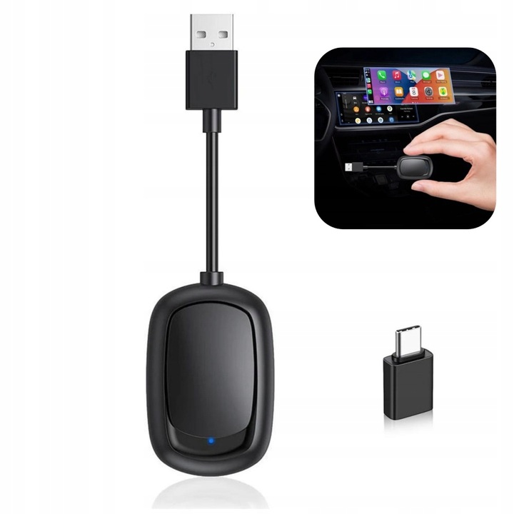 Bezdrátový adaptér pro Carplay Box 5.0 (2Air) pro Carplay / Android Auto