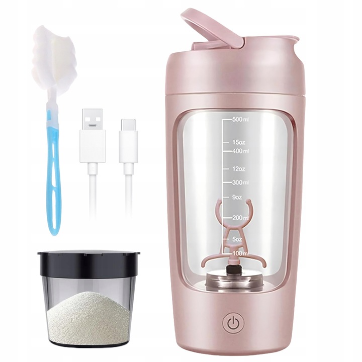 BEZDRÁTOVÝ PŘENOSNÝ TURISTICKÝ MIXÉR 650 ML 1200 MAH TURISTICKÝ