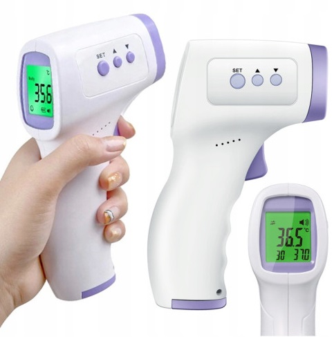 BEZKONTAKTNÍ TEPLOMĚR PRO DĚTI, ELEKTRONICKÝ, LÉKAŘSKÝ