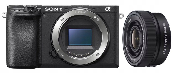 Bezzrcadlovka SONY Alpha ILCE6400LB + Objektiv 16-50mm f/3.5-5.6 OSS