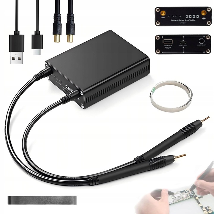 BODOVÁ SVAŘOVACÍ STROJ 5500 MAH, 9 ÚROVNÍ MICRO USB, VYNIKAJÍCÍ VODIVOST nejlevnější