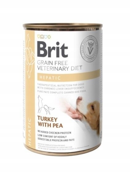 BRIT GF Veterinary Diets Dog Hepatic 400g - krmivo pro psy SLEVA