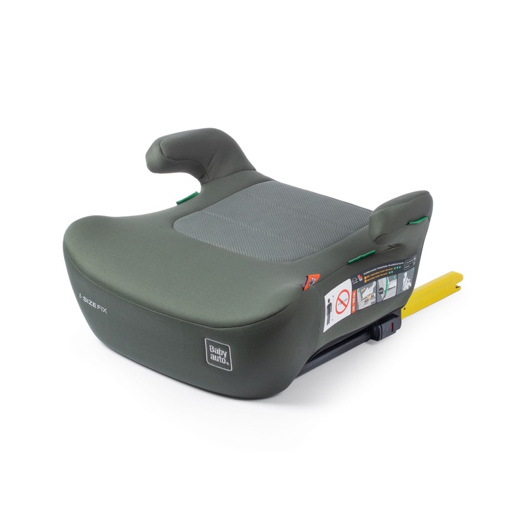 Babyauto GEKKO iFIX i-size 125-150, podsedák velký 2024 pine green