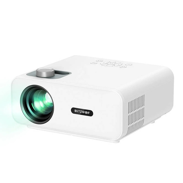Blitzwolf Projektor LED projektor 1920 X 1080 HDMI USB AV 9000 lm s dálkovým ovládáním