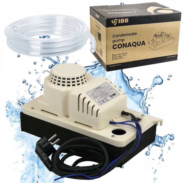 ČERPADLO NA KONDENZÁT ODKAPŮ 230V 58W CONIAQUA - ROBUSTNÍ A SPOLEHLIVÉ