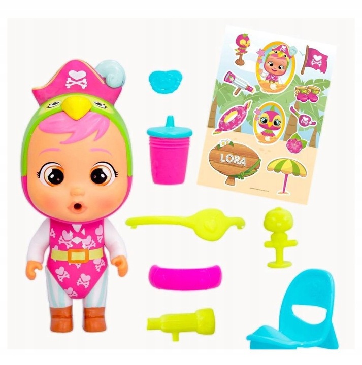 CRY BABIES MAGIC TEARS - BEACH BABIES LORA