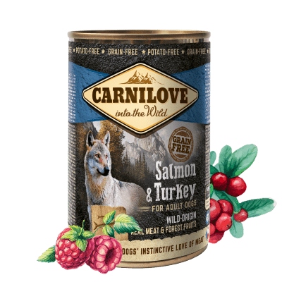 Carnilove Wild Meat Salmon &amp; Turkey 6x 400 g