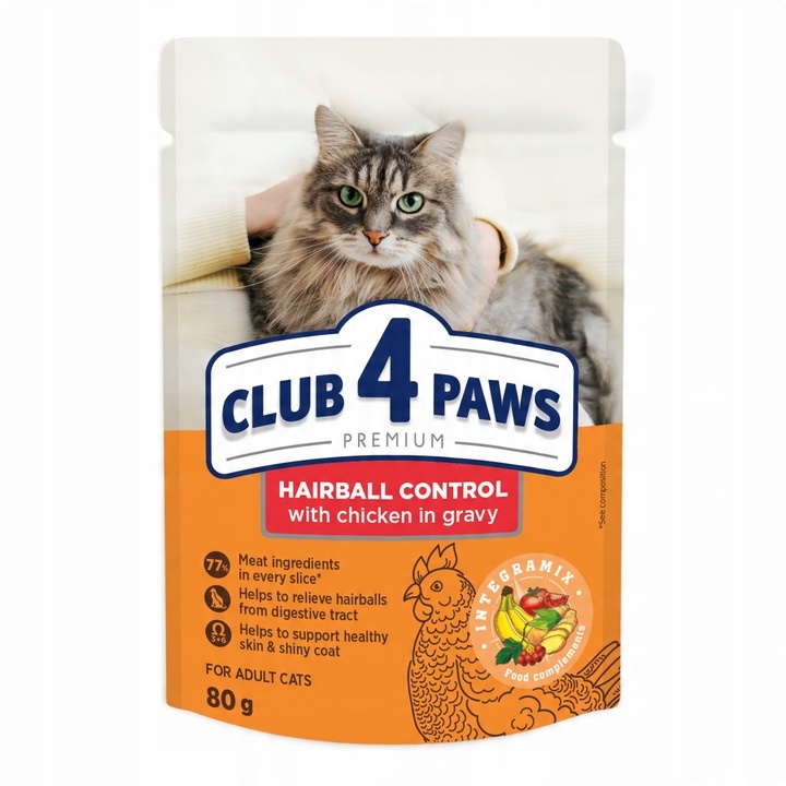 Club 4 Paws Premium krmivo mokré kuře 0,08 kg