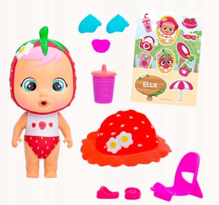 Cry Babies. Kouzelné slzy. Hračky Beach Babies Ella™ VÝPRODEJ
