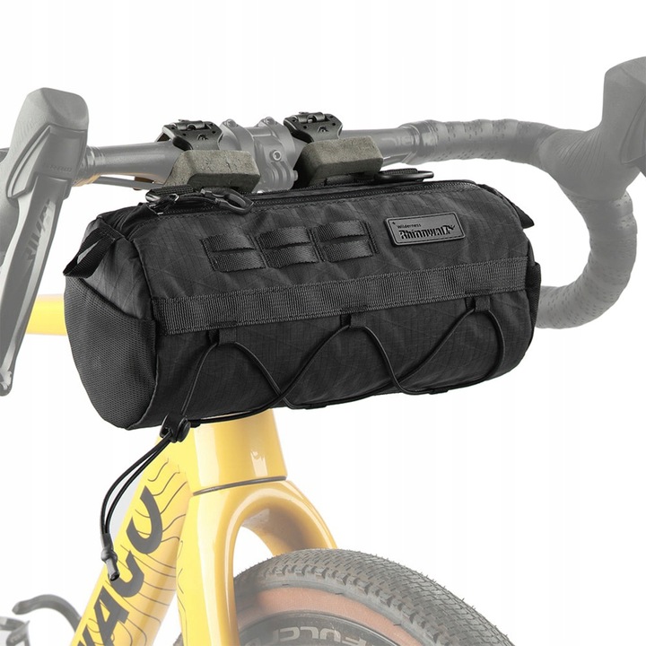 Cyklistická taška na řídítka Cyklistická brašna Taška přes rameno černá 2.8L