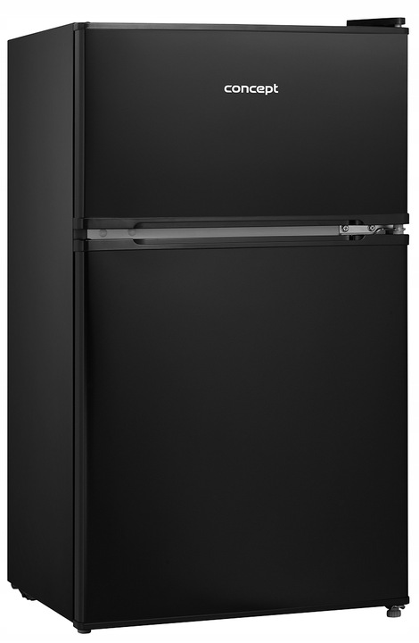Černá kombinovaná chladnička s mrazákem Concept LFT2047BCN