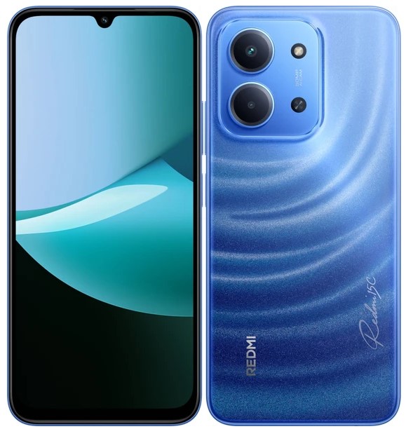 Chytrý telefon Xiaomi Redmi 15C, 4GB/128GB, Moonlight Blue