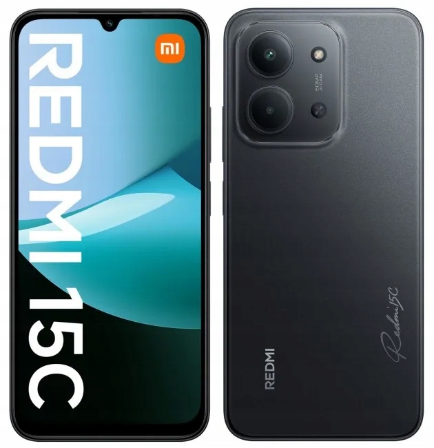 Chytrý telefon Xiaomi Redmi 15C, 8GB/256GB, Midnight Black