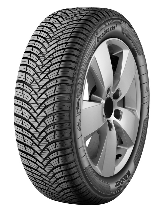 Celoroční pneumatika Kleber Quadraxer 2 155/65 R14 75 T s přilnavostí na sněhu (3PMSF)