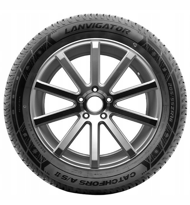 Celoroční pneumatika Lanvigator Catchfors A/S II 235/45 R18 98 W s přilnavostí na sněhu (3PMSF), zesílená (XL)
