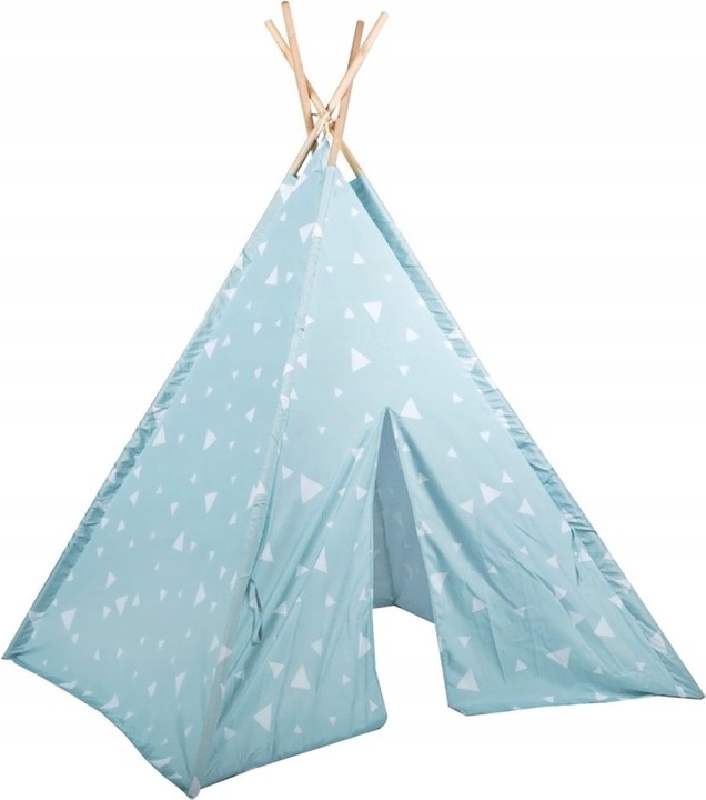 Dětský stan teepee 120x120x150cm modrá