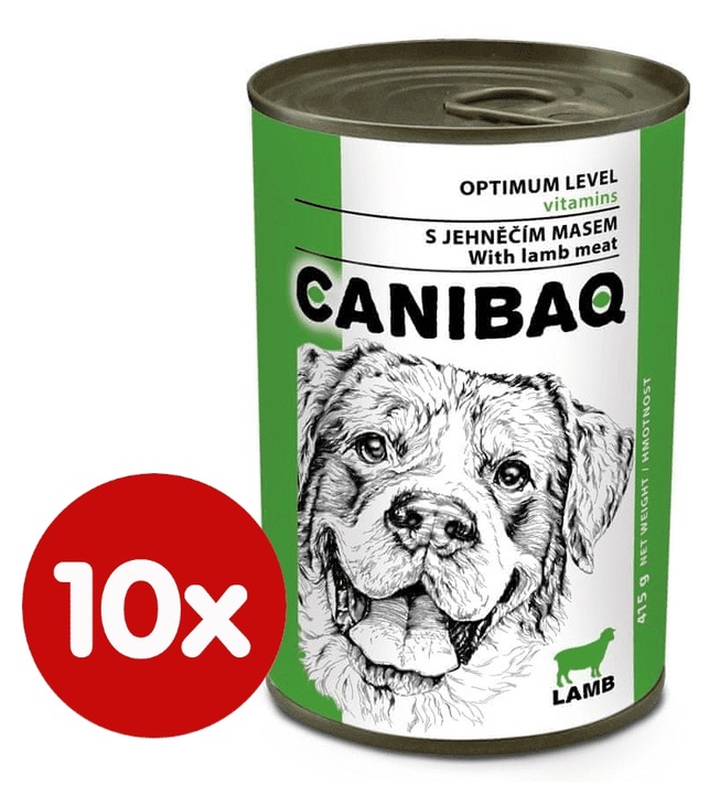 Dibaq krmivo mokré jehněčí 0,415 kg