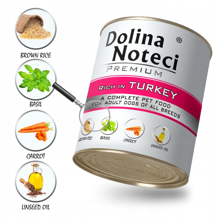 Dolina Noteci Krůta - Krmivo pro psy 800g