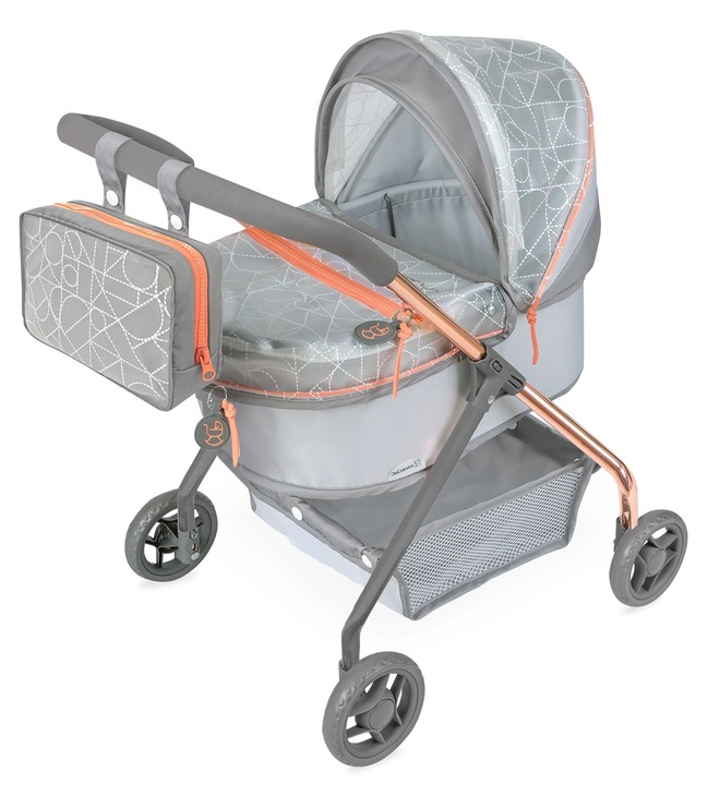 DeCuevas 86077 Můj první kočárek pro panenky s taškou CITY X 2024 - 56 cm AKCE